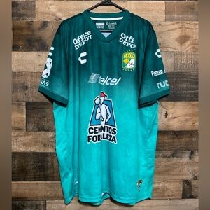 CHARLY Leon FC Home Football Soccer 21-22 Jersey Size Large XL